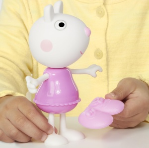 Peppa Pig Luzie Locke Dress Up Figurina distractiva - Img 8