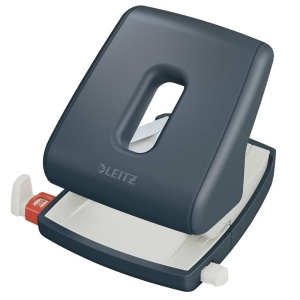 Perforator Leitz Cosy 30 foi, samgrau, design ergonomic, model 50040089