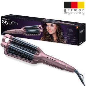 Perie Beurer HT 65 wave, pentru coafarea a 4 stiluri diferite de valuri, temperaturi de la 160-210degC pentru fiecare tip de par, acoperire ceramica-keratina pentru protejarea parului, oprire automata - Img 6