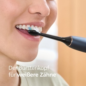 Perie de dinti electrica Philips Sonicare W2 Optimal White, 4 buc, negru - Img 2