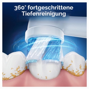 Perie de schimb Oral-B iO Ultimate Clean, 8 bucati, alba, pentru indepartarea placii dentare - Img 2