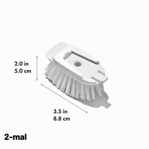 Perie de Spalat OXO cu Cap De Schimb, Nylon Durabil, 2 Bucati - Img 6
