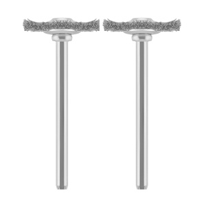 Perie din otel Dremel 428 pentru multifunctional, 2 buc, 19mm, 15.000 rpm