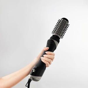 Perie rotativa cu aer cald Rowenta Brush Activ' Renew, in sensul acelor de ceasornic/in sens invers acelor de ceasornic, acoperire ceramica, functie ionica, peri naturali, 2 setari de temperatura/suflanta, viteza la rece, 1000 wati, negru, UB9530F0 - Img 7