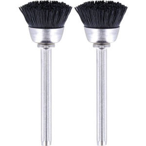 Perie rotativa Dremel 404 - 2 bucati, 13mm, pentru curatare si polizare