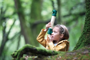 Periscop Hape Nature Fun din bambus, pentru copii de peste 3 ani - Img 4