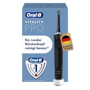 Periuta de dinti electrica Oral-B Vitality Pro, neagra, 3 programe de curatare