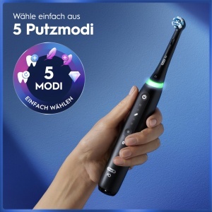 Periuta electrica Oral-B iO Series 5, neagra, cu 5 programe de curatare - Img 3