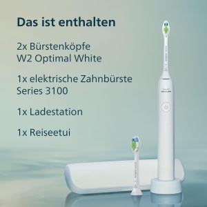 Periuta electrica Philips Sonicare HX403421, alb, 31.000 miscarimin, 3 intensitati - Img 9