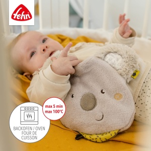 Perna cu samburi de cires Fehn Koala 064223 incalzire si racire lavabila 25x25 cm - Img 3