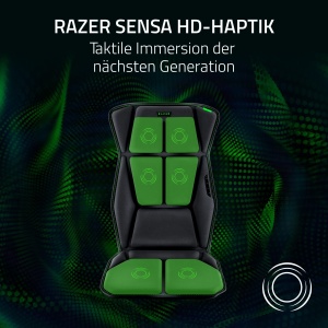 Perna de gaming Razer Freyja, HD-Haptik, Negru - Img 3