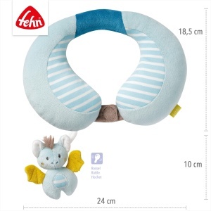 Perna de gat pentru bebelusi Fehn Fledermaus, suport ergonomic, lavabila - Img 5