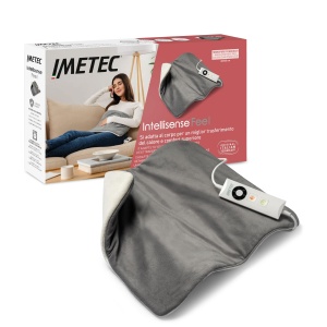 Perna electrica Imetec Intellisense Feel 40x35 cm 5 temperaturi material hipoalergenic lavabila