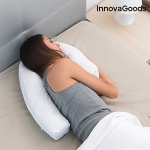 Perna ergonomica InnovaGoods U-Form pentru gravide alb 39 x 57 x 14 cm - Img 3