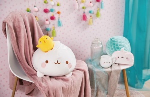 Perna NICI Molang 47752 30x40cm Plus Alb Cadou Ideal - Img 6