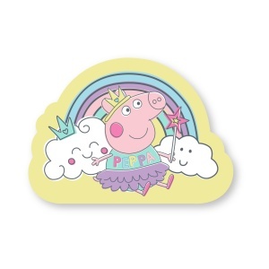 Perna Peppa Pig, Kissen Wendbar, 40x40 cm, Roz, Design Jucaus - Img 2