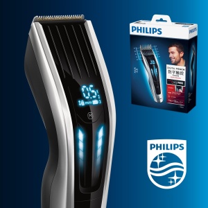 Philips Aparat de tuns Seria 9000, control tactil digital, performanta maxima, lame din titan, 400 de setari de lungime, 120 min functionare fara fir, model HC9450/15 - Img 7
