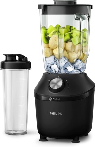 Philips Blender & Smoothie Maker - 600W, cana de 2 litri, aplicatie HomeID, 2 setari de viteza + functie de puls, ProBlend, functie Ice Crush (HR2291/41) - Img 1