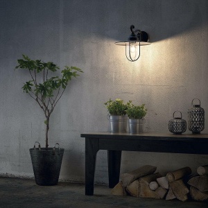 Philips myGarden Lampa de perete pentru exterior Pasture, 60w, negru - Img 3