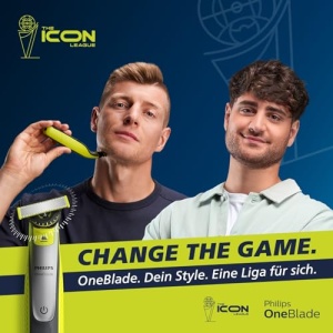 Philips OneBlade 360 Face & Body cu conexiune la aplicatie - Aparat de tuns barba electric, aparat de ras si ingrijire corporala cu tehnologie 360, accesoriu reglabil de tuns 5 in 1, 1x kit de corp, QP4631/30 - Img 3