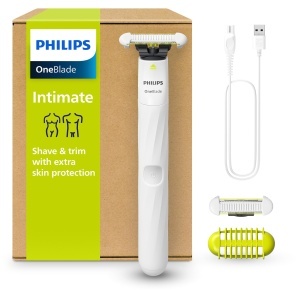 Philips OneBlade Intimate QP192430 Alb Aparat Ras si Trimmer Intim