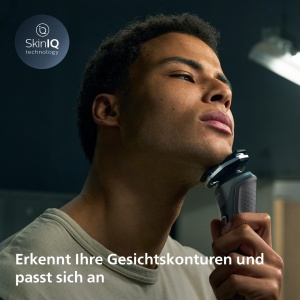 Philips Shaver Series 5000 - Aparat de ras electric pentru barbati cu aparat de tuns pliabil, statie de incarcare si husa de calatorie (Model S5884/35) - Img 3
