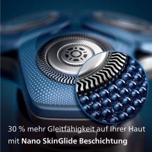 Philips Shaver Series 7000 - Aparat de ras electric pentru barbati cu aparat de tuns pliabil, statie de curatare, statie de incarcare si geanta de calatorie (model S7886/55) - Img 4