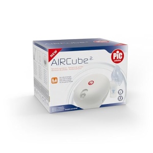 Pic Solution AirCube2 Aparat Aerosol Terapie Compact Alb Accesorii Incluse - Img 2