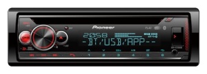Pioneer DEH-S720DAB, stereo auto 2-DIN, tuner CD cu FM si DAB+, Bluetooth, intrare MP3, USB si AUX, iluminare RGB, sistem hands-free, aplicatie Smart Sync, egalizator cu 13 benzi - Img 1