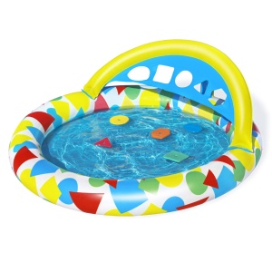 Piscina gonflabila Bestway 120x117x46 cm PVC durabil cu figurine din spuma