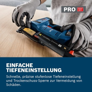 Pistol de cuie Bosch GNH 18V-35, 18V, motor fara perii, sistem anti-recul - Img 5