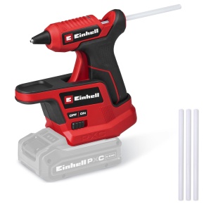 Pistol de lipit cu caldura Einhell TE-CG 187 Li-Solo, 180C, 3 clei