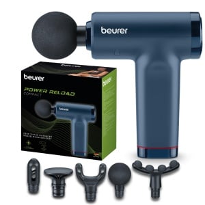 Pistol de Masaj Beurer PowerReload Compact, 5 Intensitati, 5 Apsate, Ultra Silent - Img 1
