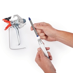 Pistol de pulverizare fara aer Graco 243012 SG3 cu filtru, duza si suport pentru duza - pentru Magnum A20, A30, A45, A60, A80, A100, ProS19, ProS21 - Img 6