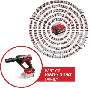 Pistol de spalat cu presiune fara fir Einhell HYPRESSO 18/24-1 Power X-Change (18 V, 24 bar, curatare si irigare mobila, 240 L/h, inclusiv accesorii, fara baterie si incarcator) - Img 5