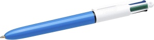 Pix BIC 4 Culori Original, Set 3 Stifte, Culoare Albastra, Neagra, Rosie si Verde - Img 2