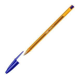 Pix BIC Cristal fine 872730 - Set 50 bucati, scriere fina 0,35 mm, culoare albastra - Img 4
