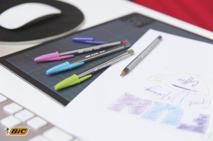 Pix Bic Cristal Fun, 20 bucati, culoare roz - Img 6