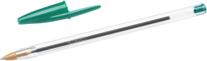 Pix BIC Cristal Medium, 50 bucati, verde, 0,4 mm, documente conforme - Img 3