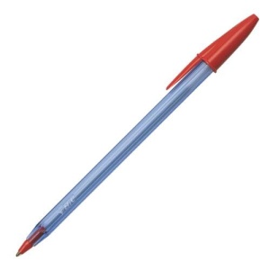 Pix BIC Cristal Soft 0.35 mm, 50 bucati, culoare rosie - Img 4