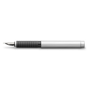 Pix cu cerneala Faber-Castell Essentio, metalic, argintiu, cu varf mediu - Img 4