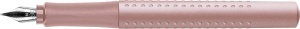 Pix cu cerneala Faber-Castell Grip 2011, culoare pale rose, cu varf mediu - Img 3