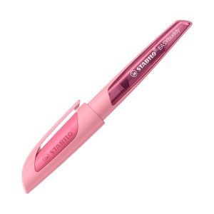 Pix ergonomic STABILO EASYbuddy pentru stangaci, 3 variante de scriere, pastel
