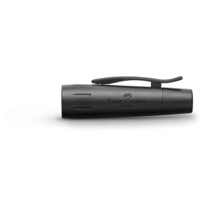 Pix Faber-Castell e-motion Pure Black, Aluminiu, Negru, Stilou cu Penita M - Img 2