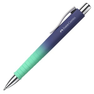 Pix Faber-Castell Poly Ball Bluzzing Blue, 5 bucati, cu mina XB - Img 2