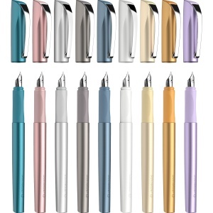 Pix Fuller Schneider Ceod Shiny, Culoare Teal, M-Feder, Inclusa Tintenpatrone - Img 6