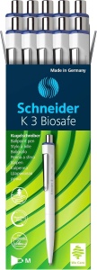 Pix Schneider K 3 Biosafe, Strichstarke M, Culoare Albastra, 10 Bucati - Img 2