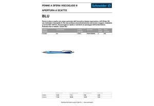 Pix Schneider Slider Rave XB, albastru, mina documente, ergonomie - Img 4