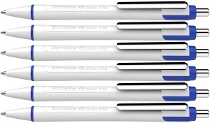 Pix Schneider Xite, 6 bucati, culoare albastra, mina documente, tehnologie Viscoglide