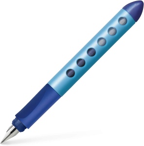 Pix scolari Faber-Castell Scribolino, pentru dreptaci, culoare albastra